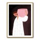 The Woman with the Pink Basket