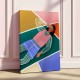 Vibrant Lady Resting