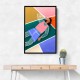 Vibrant Lady Resting