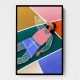 Vibrant Lady Resting