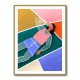 Vibrant Lady Resting