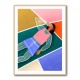Vibrant Lady Resting