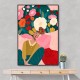 Embracing Couple  In Floral Embrace
