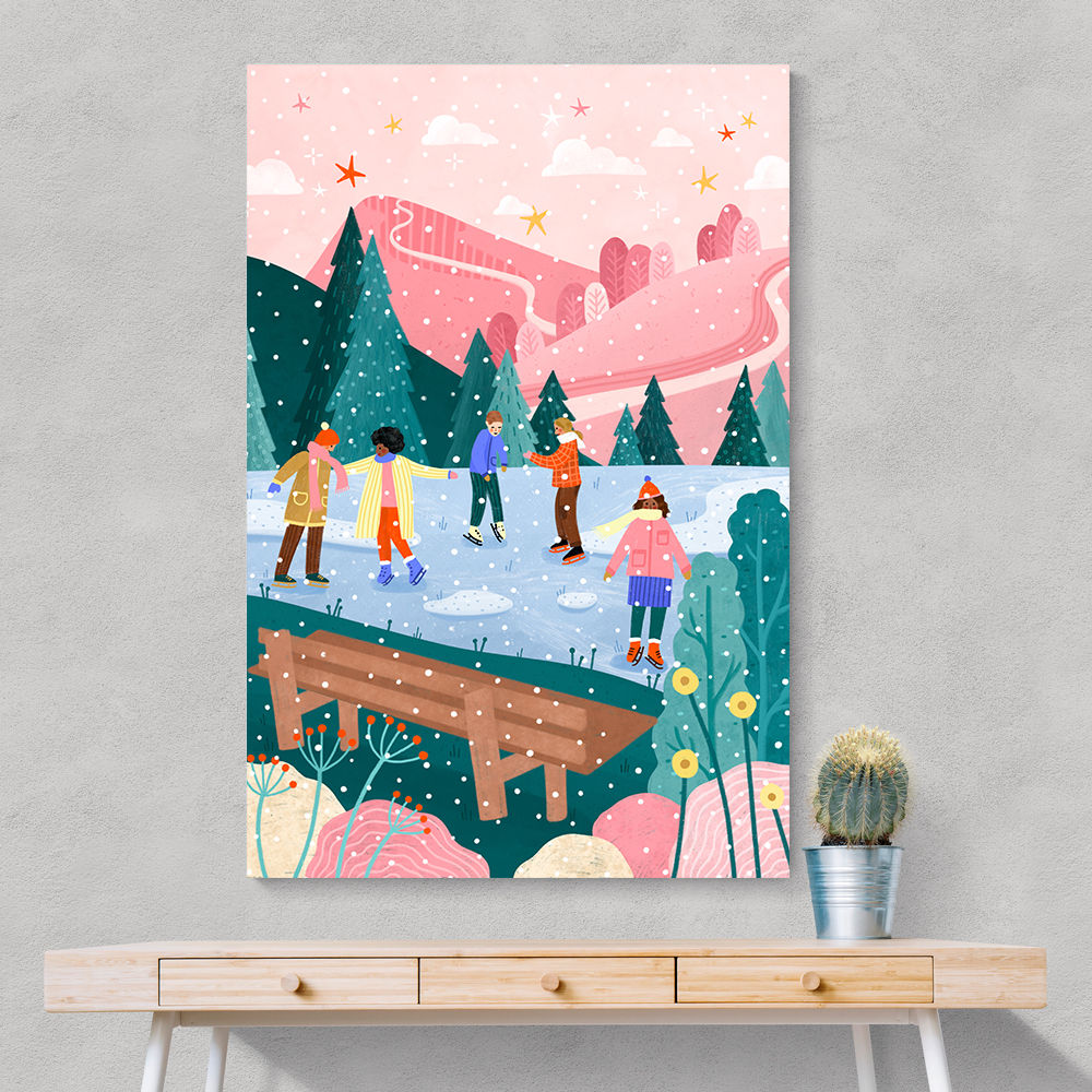 People Ice Skating