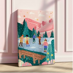 People Ice Skating