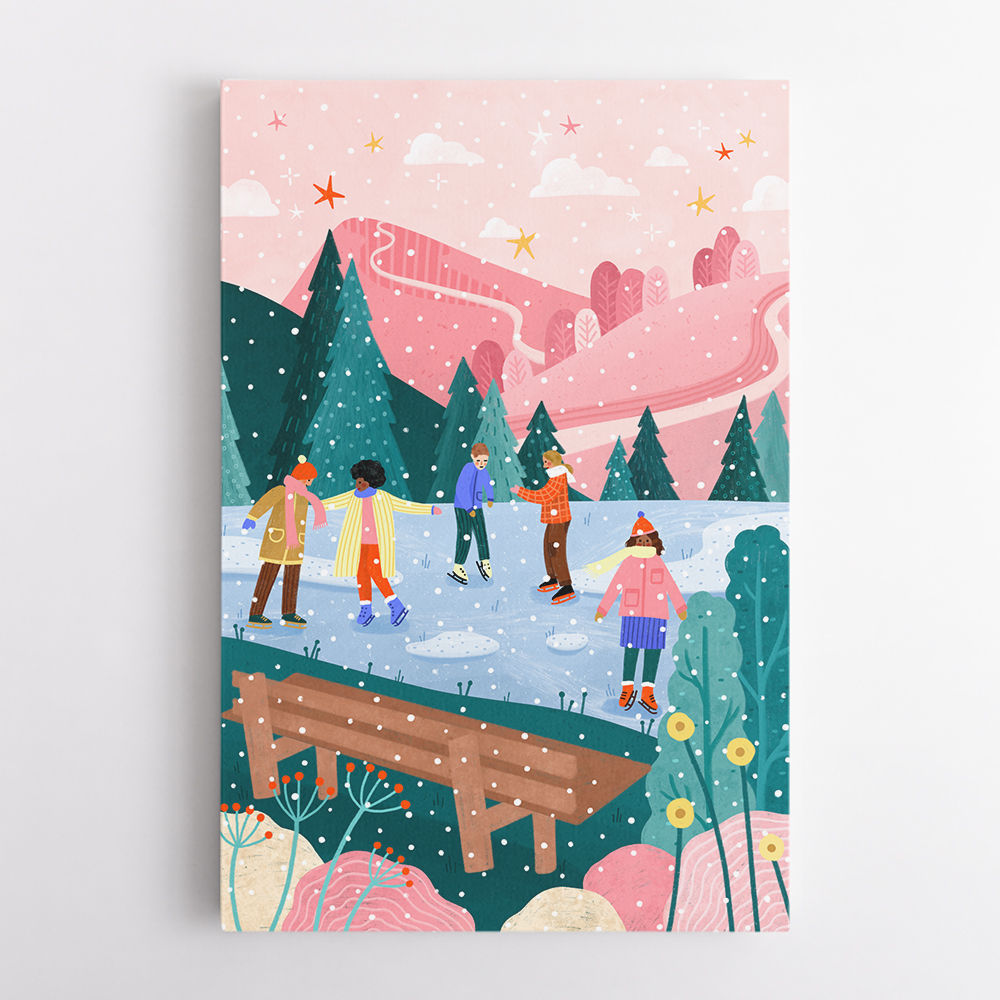People Ice Skating