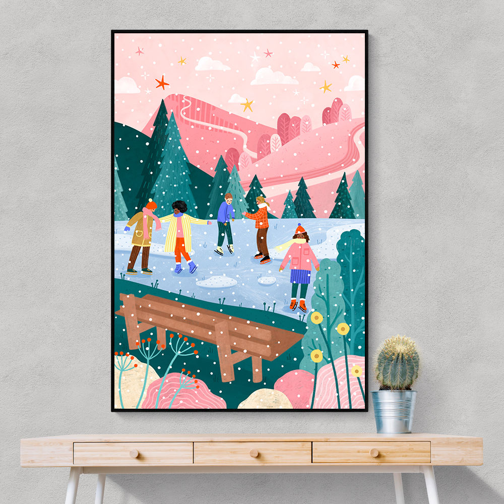 People Ice Skating