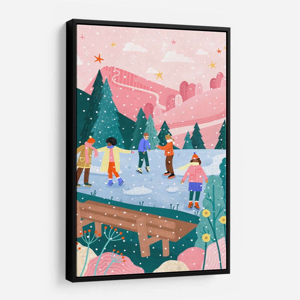 People Ice Skating