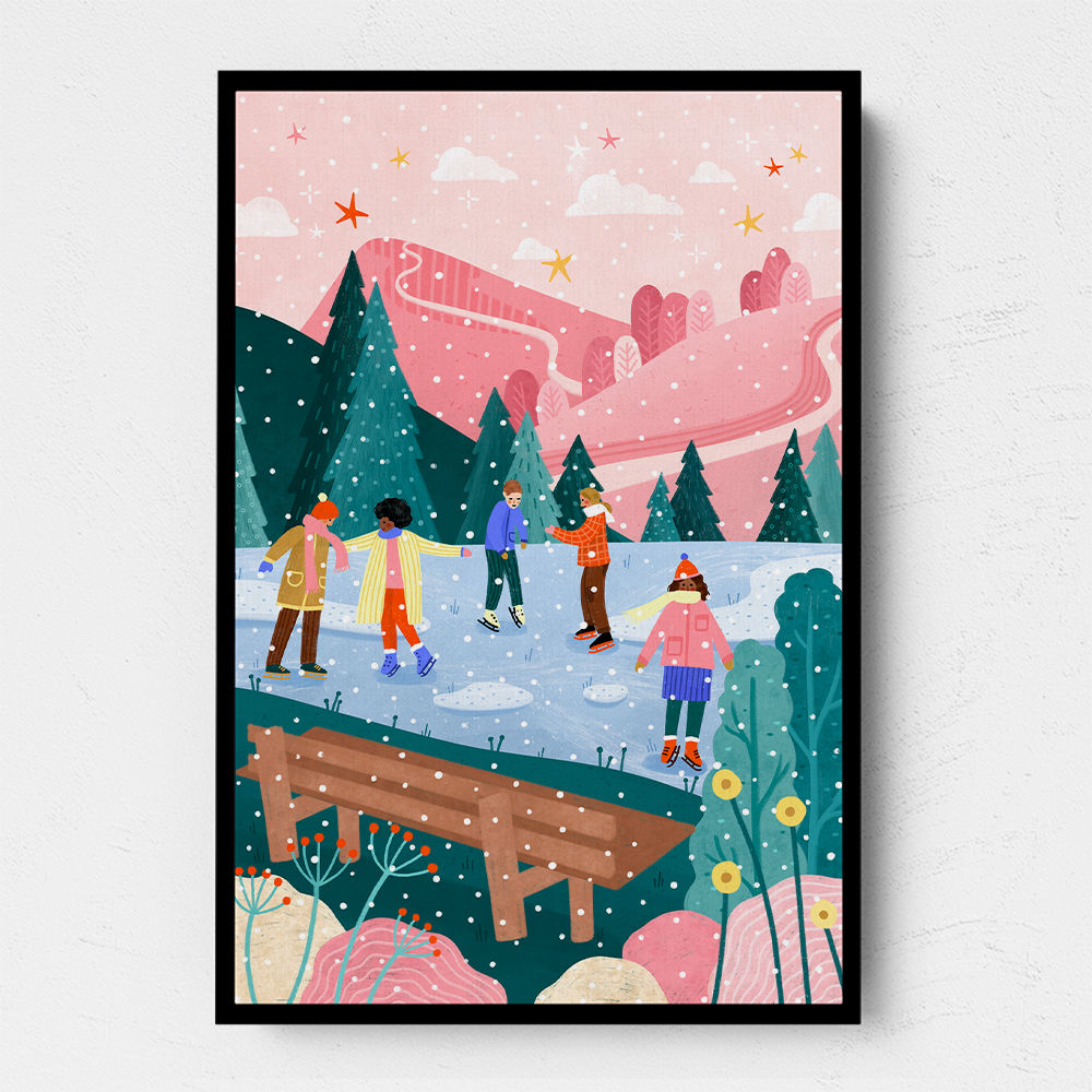 People Ice Skating