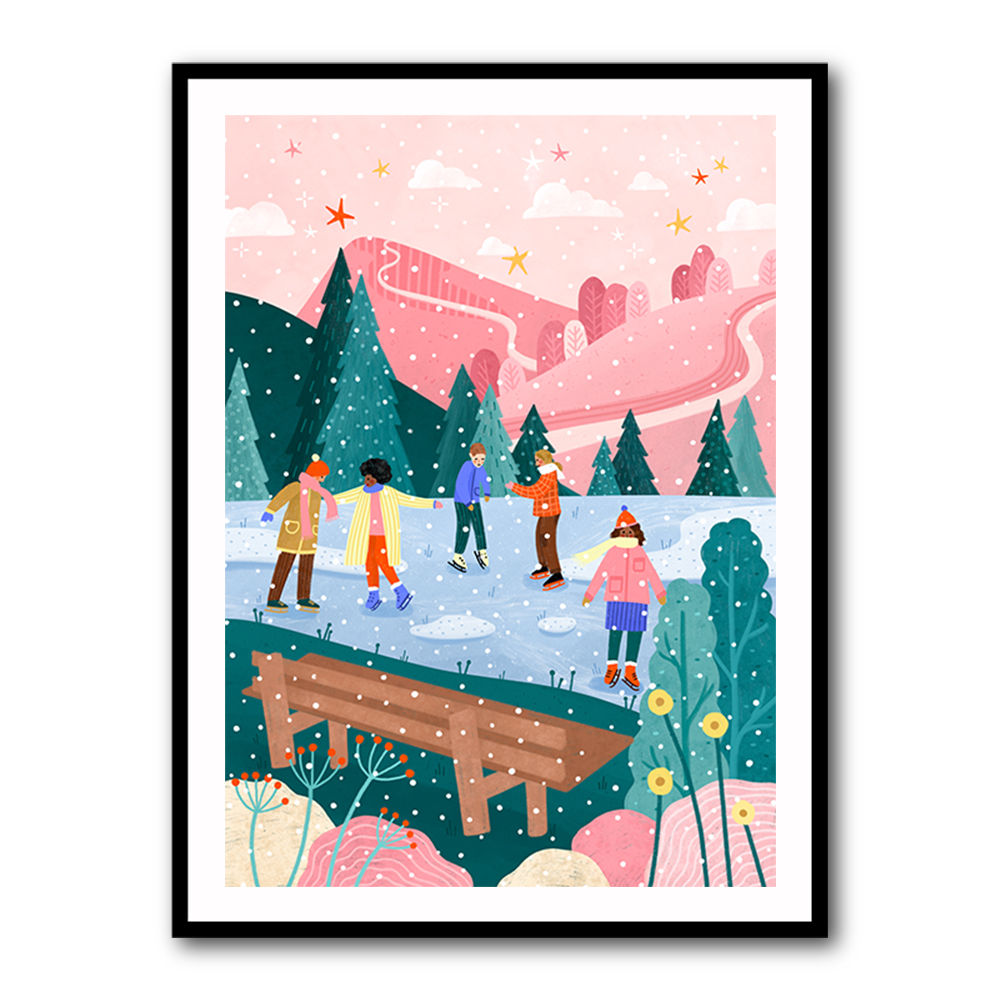 People Ice Skating