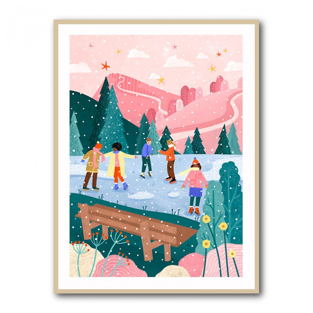 People Ice Skating
