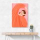 The Woman With the Orange Dress