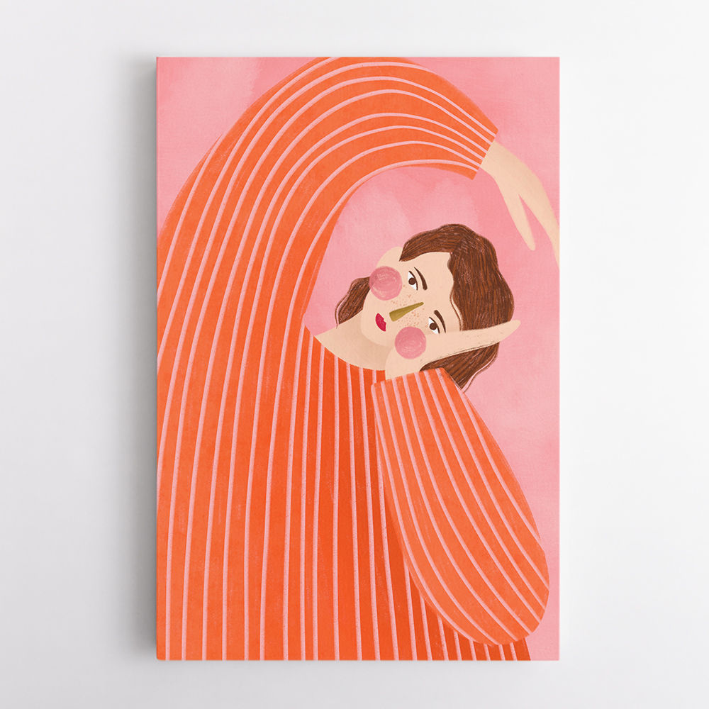 The Woman With the Orange Dress