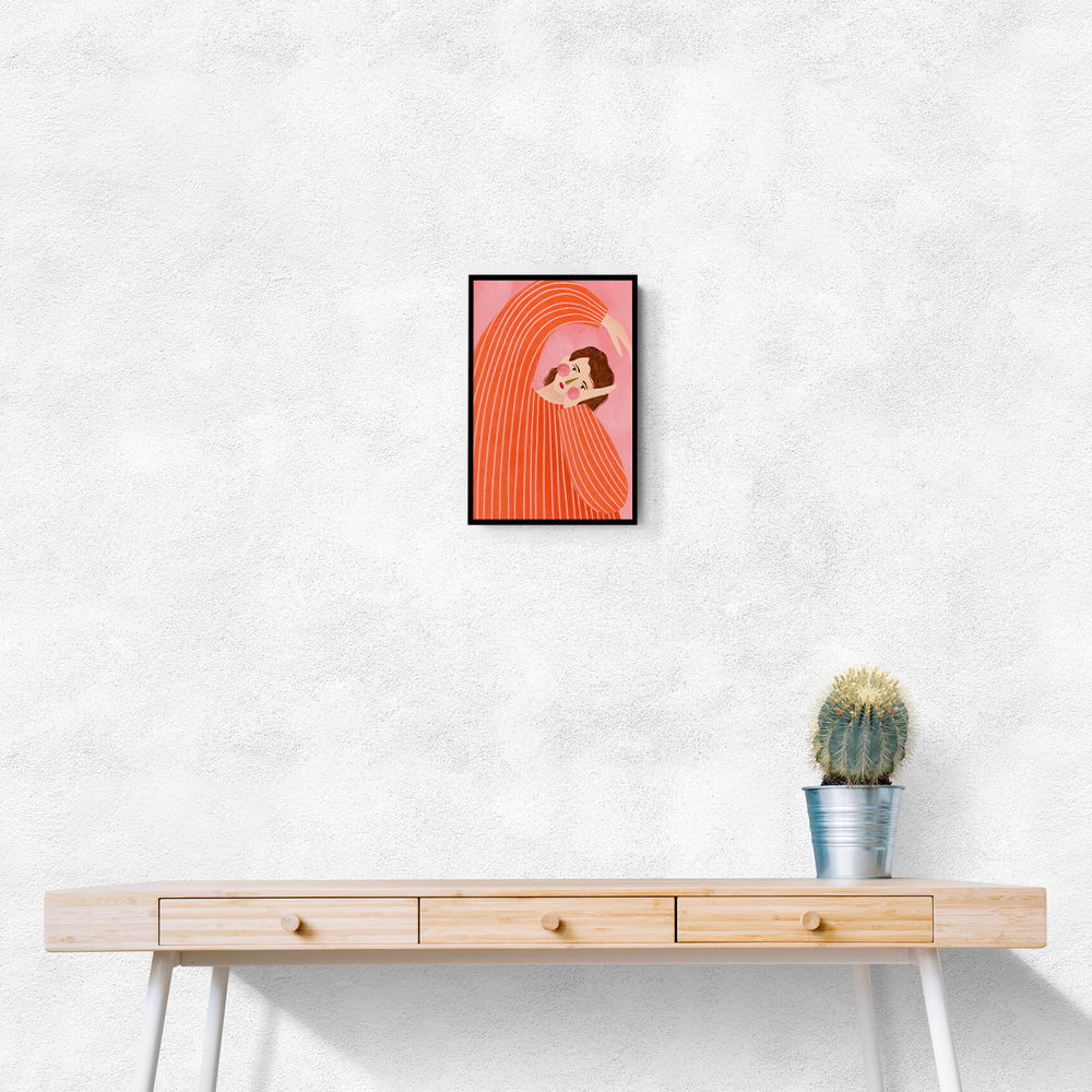 The Woman With the Orange Dress