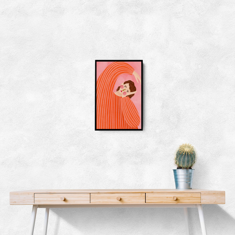 The Woman With the Orange Dress