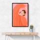 The Woman With the Orange Dress