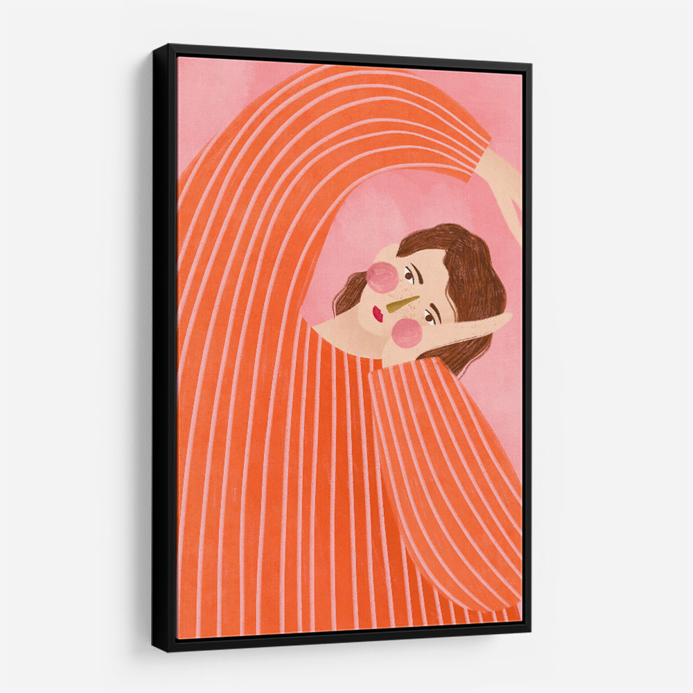 The Woman With the Orange Dress