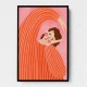 The Woman With the Orange Dress