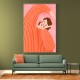 The Woman With the Orange Dress