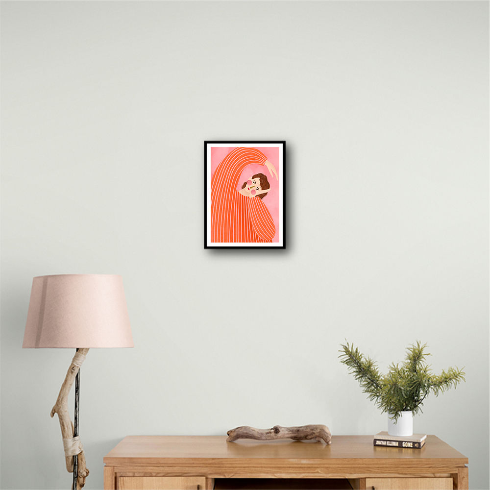 The Woman With the Orange Dress