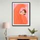 The Woman With the Orange Dress