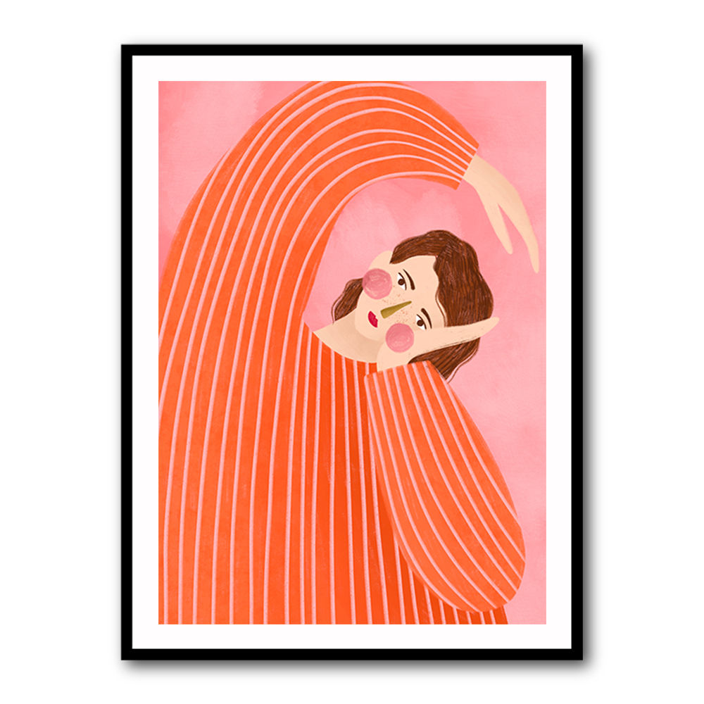 The Woman With the Orange Dress