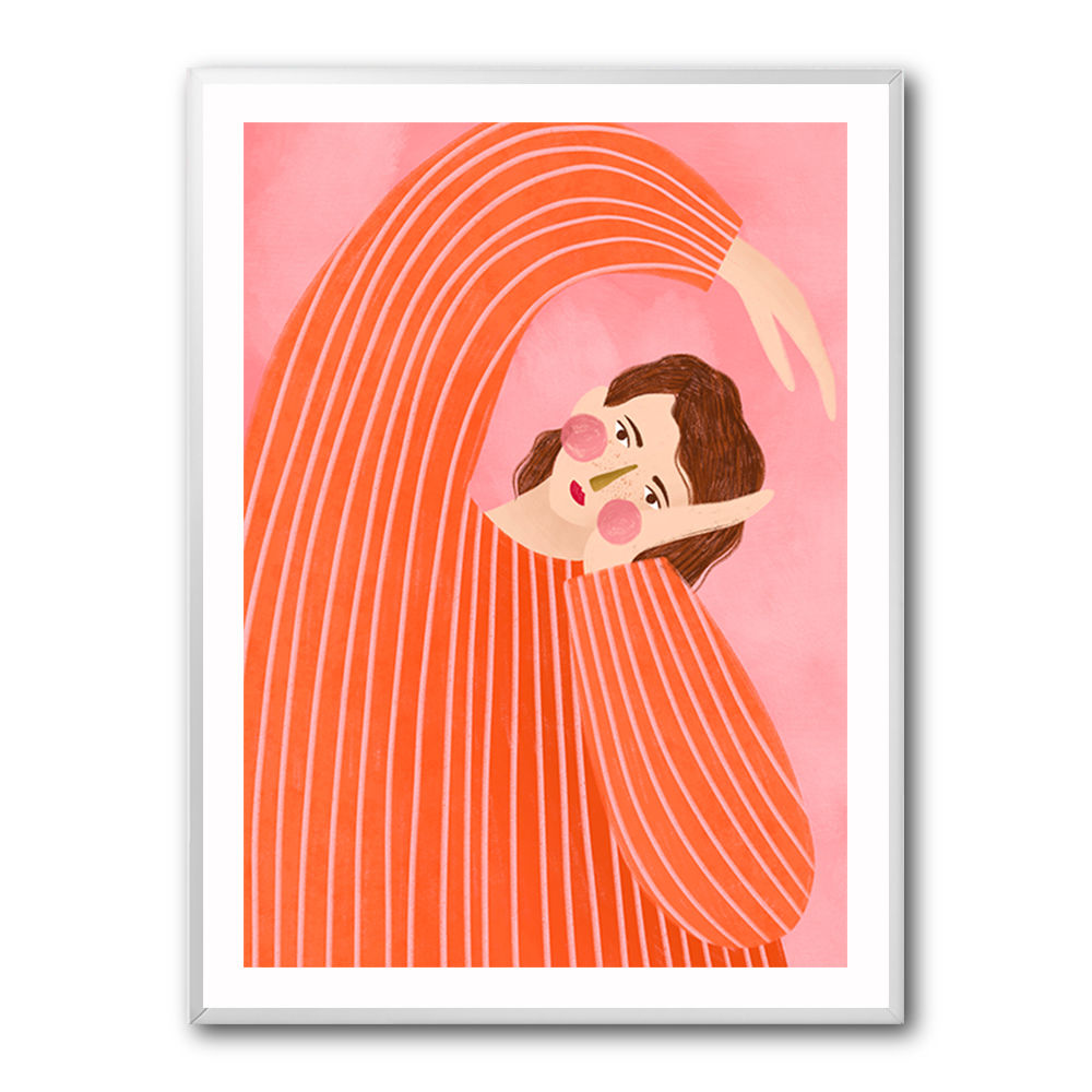 The Woman With the Orange Dress