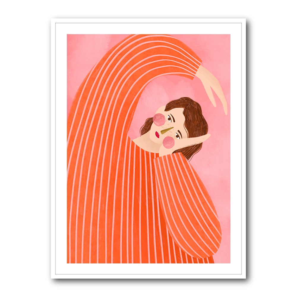 The Woman With the Orange Dress