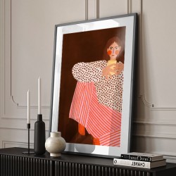 Woman With the Cup of Tea
