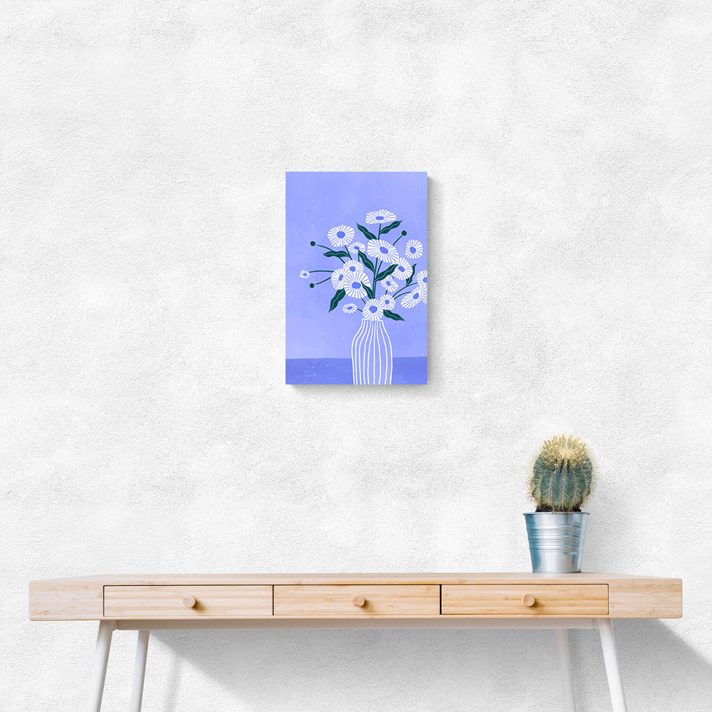 Flowers In Blue