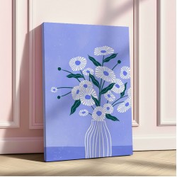 Flowers In Blue