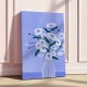 Flowers In Blue