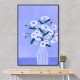Flowers In Blue