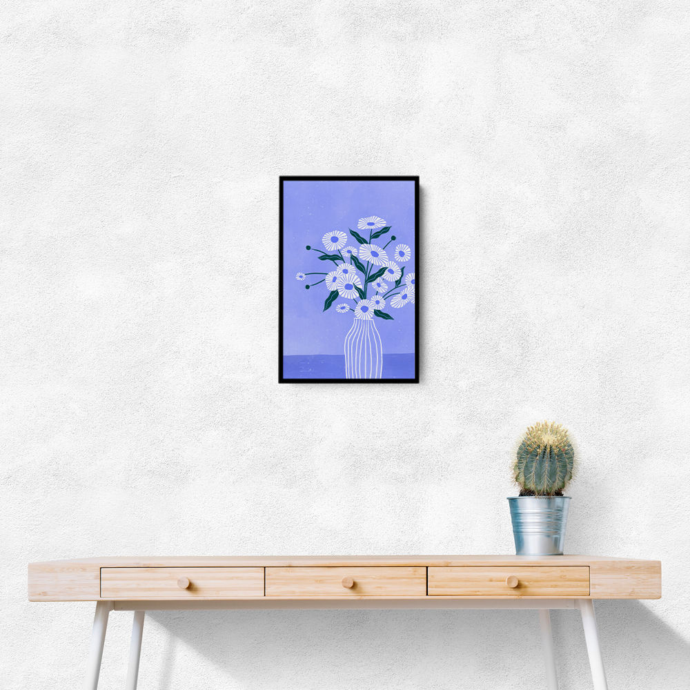 Flowers In Blue