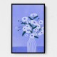 Flowers In Blue