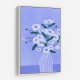 Flowers In Blue