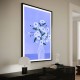 Flowers In Blue