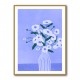 Flowers In Blue