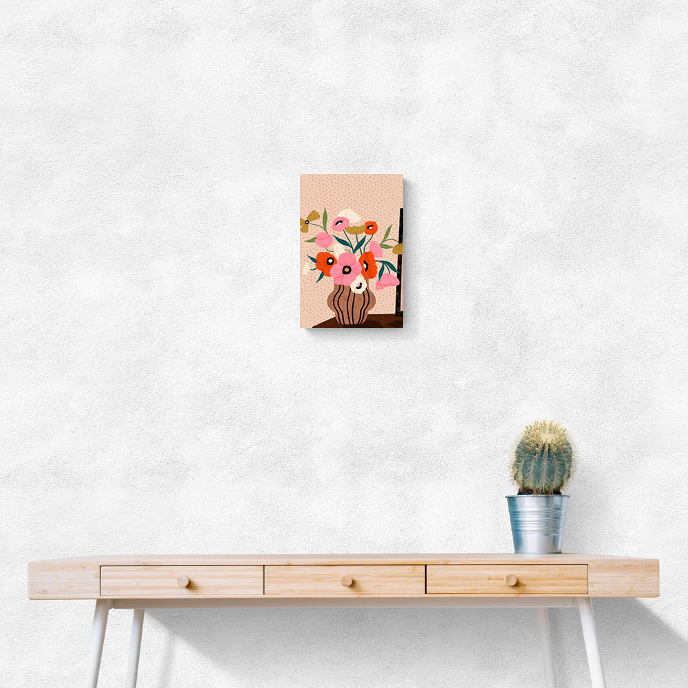 Flowers On Sideboard