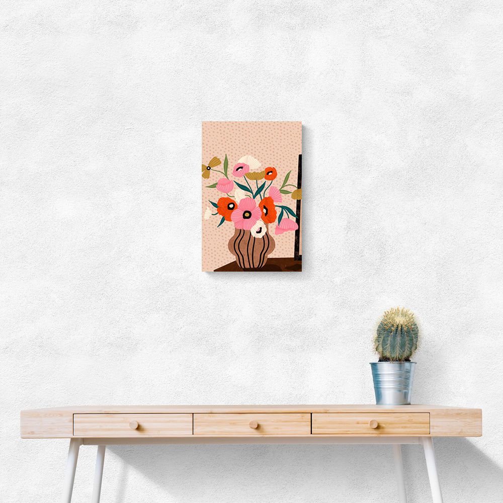 Flowers On Sideboard
