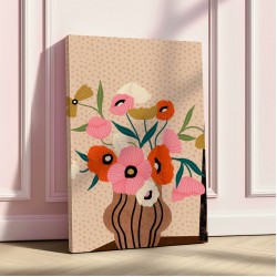 Flowers On Sideboard