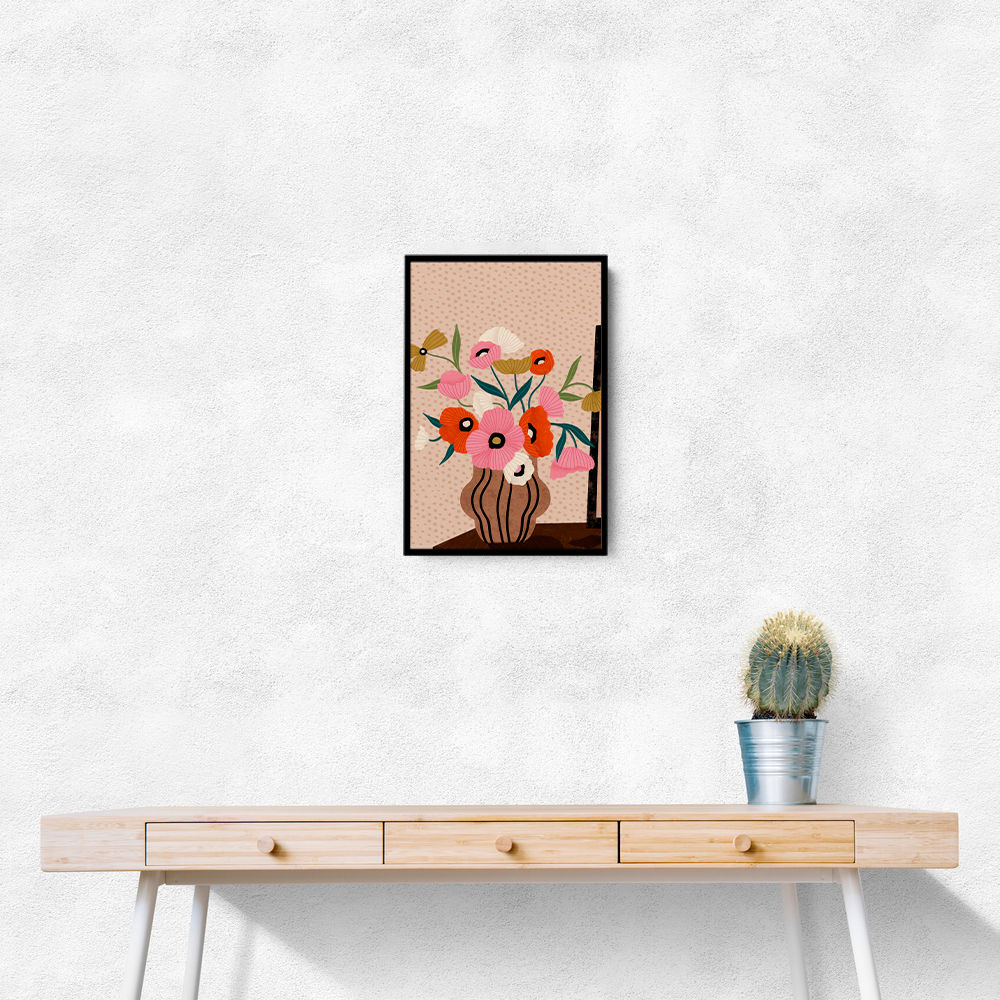 Flowers On Sideboard