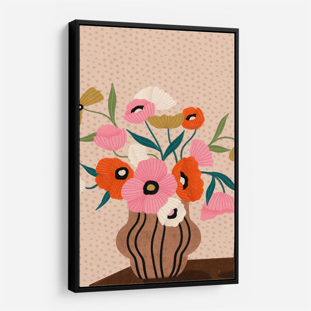 Flowers On Sideboard