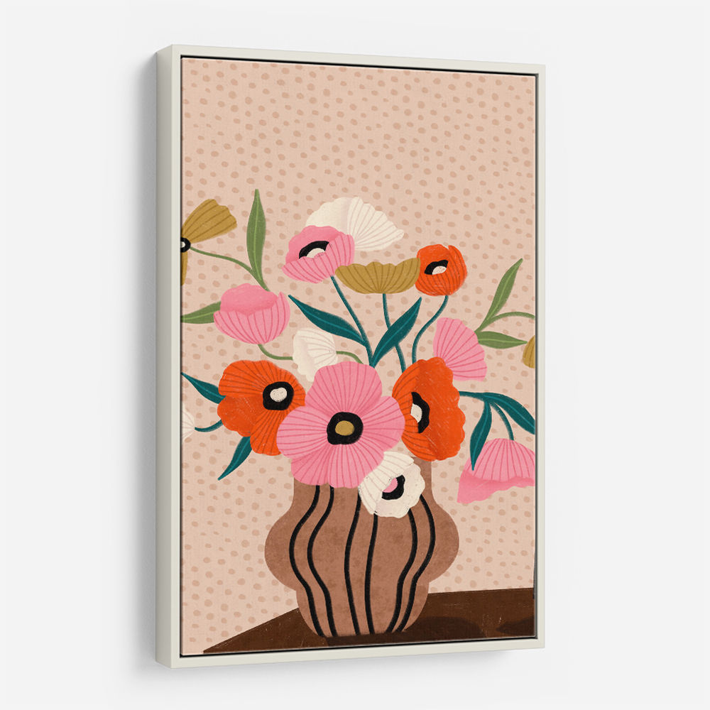 Flowers On Sideboard