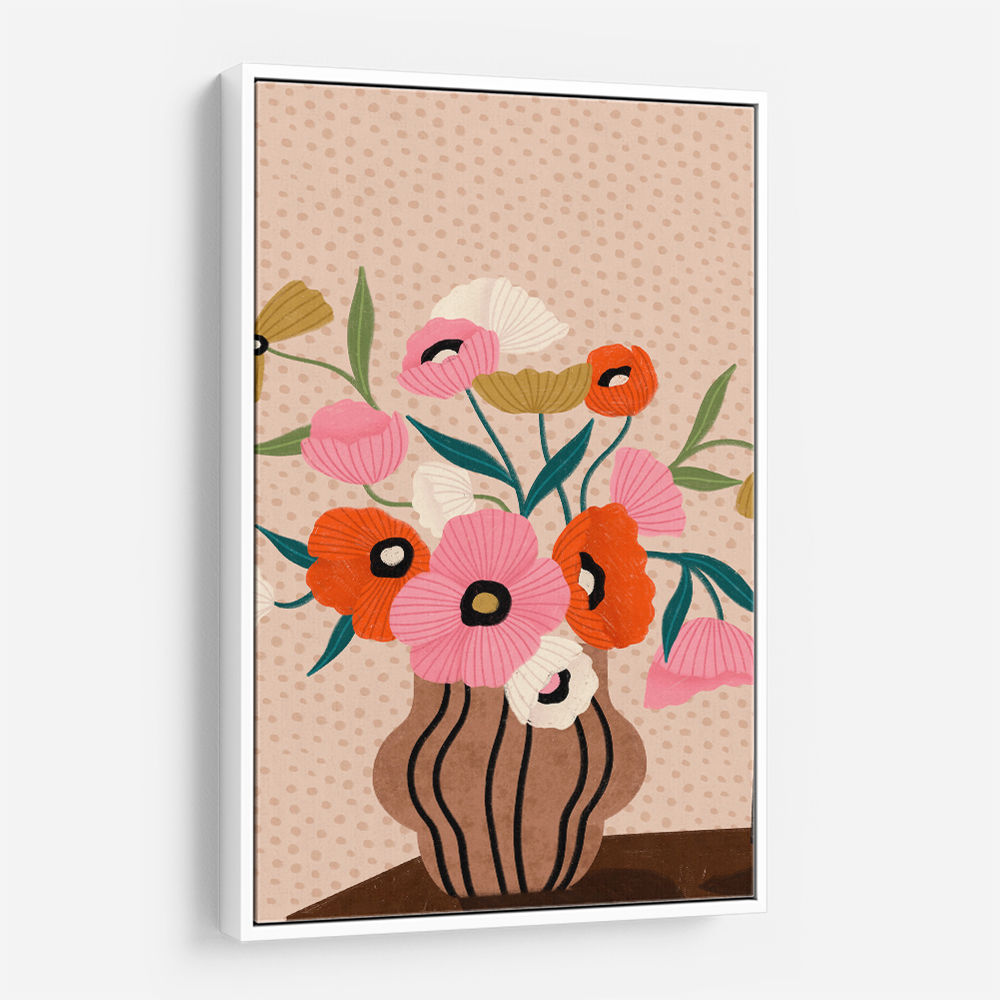 Flowers On Sideboard