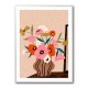 Flowers On Sideboard