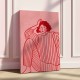 The Woman With the Striped Pajama