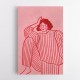 The Woman With the Striped Pajama