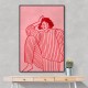 The Woman With the Striped Pajama