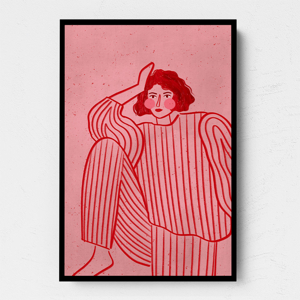 The Woman With the Striped Pajama